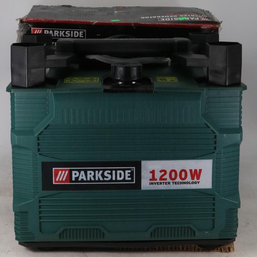 163 - A Parkside inverter generator PGi 1200 B2 in original box (Trade, Spares Repairs)