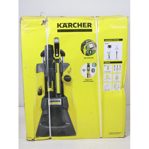 400 - A Karcher K7 high pressure washer appears unused and sealed, but the packaging is damp through stora... 