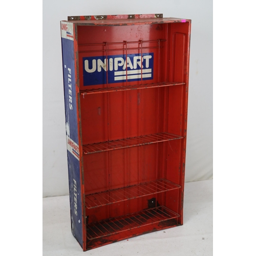 66 - Unipart garage ,metal display/sales rack measures approx. 53cmW x 20cmD x 110cmh