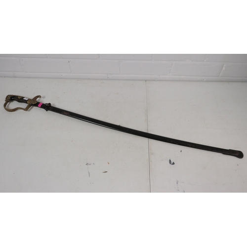 306 - A German Officers Sword by Solingen in scabbard