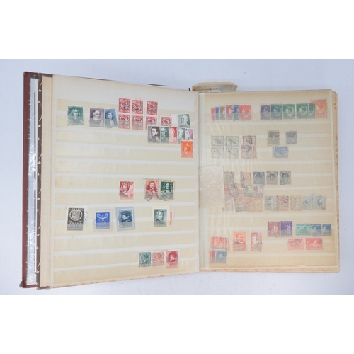 317 - Nederland Album of Stamps 1852 onwards including higher values, Some stock pages to front.