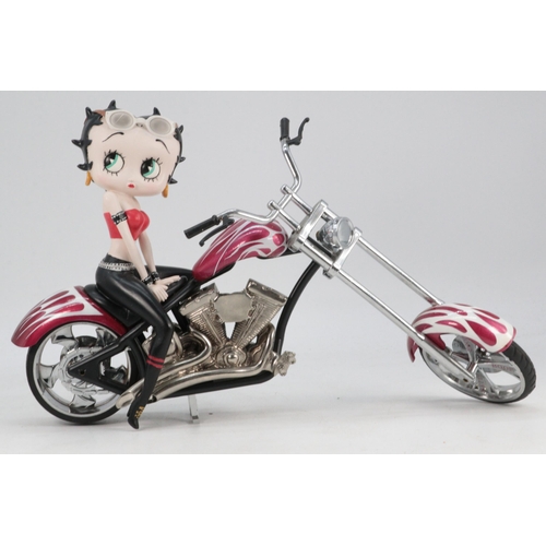 486 - A Betty Boop Violet chopper in original packaging