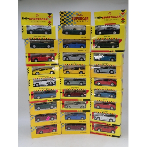 489 - A good quantity of Maisto supercar collection boxed