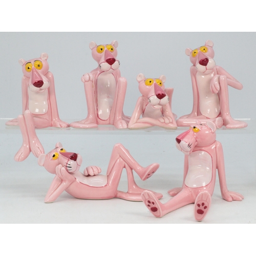 611 - Quantity of Pink Panther figures