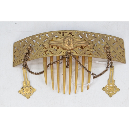 177 - Egyptian revival hairclip