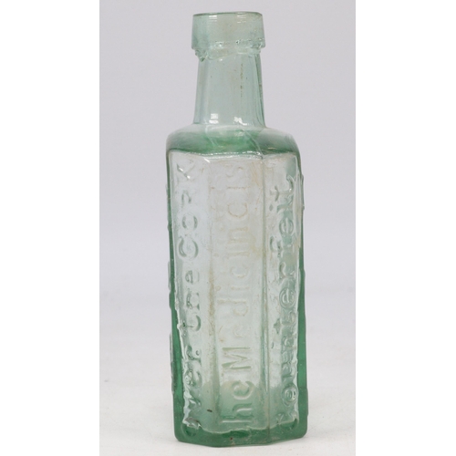 50 - A 'True Daffy's Elixir' bottle,  the reverse with raised wording 'DICEY & Co, No.10  BOW CHURCH YARD... 