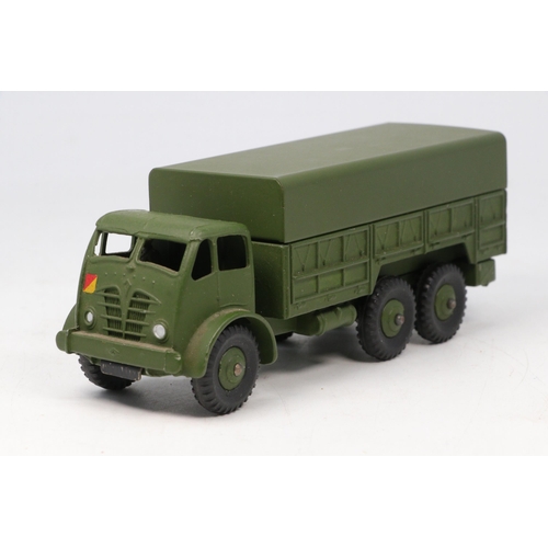 87D - Dinky Toys, boxed diecast vehicle 622 ten tonne army truck in box