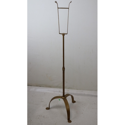 95 - Oxidised brass hat stand / display stand approx ???tall