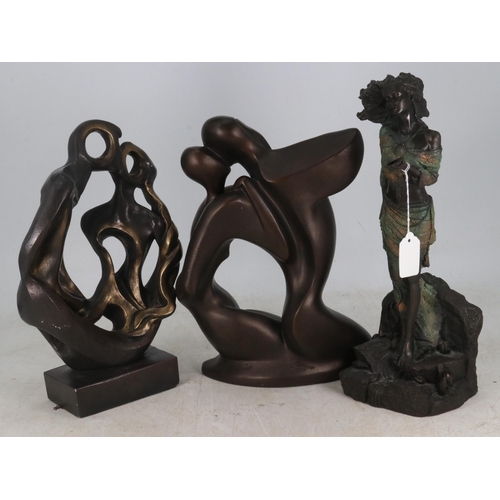 116 - Three contemporary sculpture/ornaments