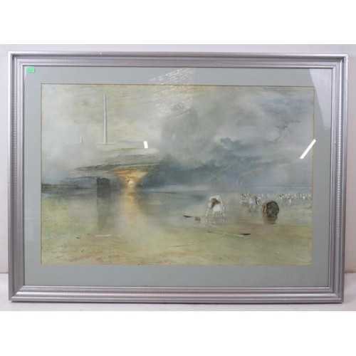143 - Framed Turner print