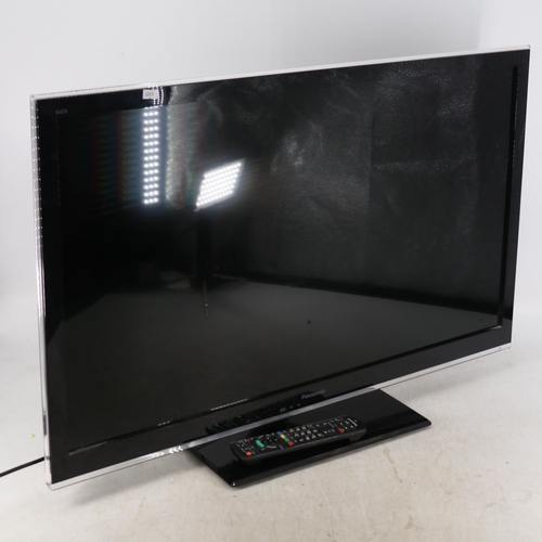 147 - Panasonic model number TX-L37E5B LCD TV with remote TRADE/SPARES/REPAIRS