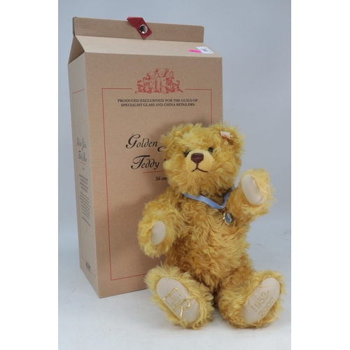 271 - A Steiff Golden Jubilee bear with original box