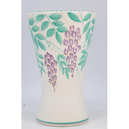 277 - Poole Pottery decorative vase signed by N. Masserella and A. White (approx. 25cm tall)