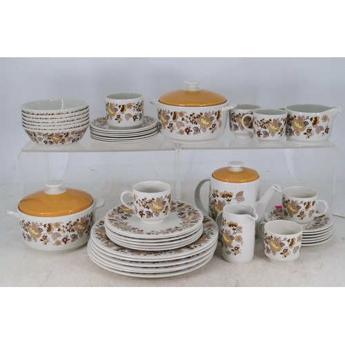 333 - Quantity of Royal Doulton Indian Summer table ware