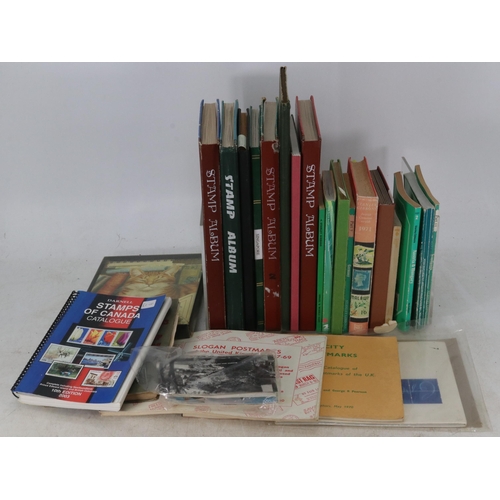 344 - Large quantity of stamp albums, stamps and philately related items