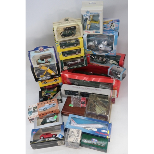 376 - Assorted diecast vehicles to include a Tonka MGA, Schuco, Solido, Oxford, and others etc