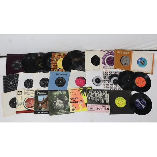 390 - Carton of singles covering a wide variety genres from Rock and Roll,Pop, Rock etc