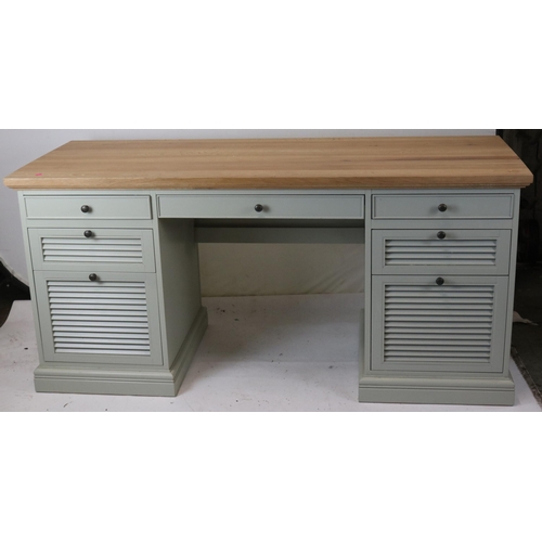 452 - John Lewis desk measures approx. 162cmW x 62cmD x 77cmH