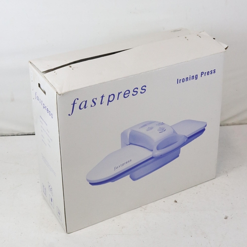 188 - Boxed Fastpress ironing press TRADE/SPARES/REPAIRS