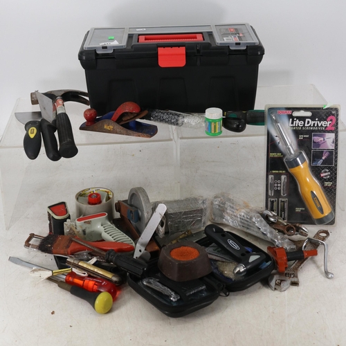 447 - Quantity of tools together with a tool box