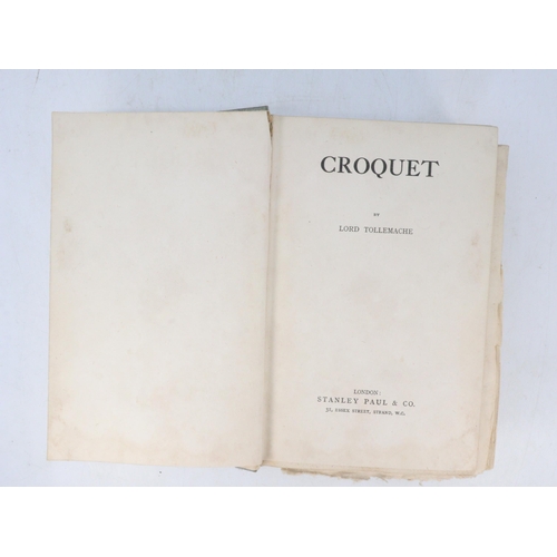 248 - Interesting croquet book