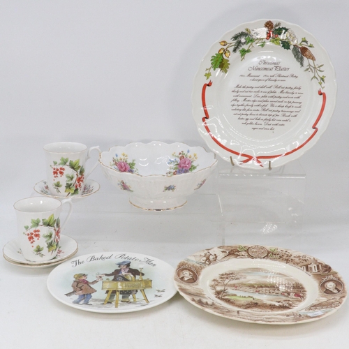 266 - Quantity of Royal Albert Lavender rose together with other ceramic plates etc