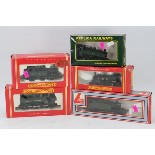 287 - Selection of 00 Gauge engines, Hornby R300, R2026A, Lima etc (5)