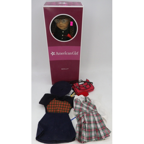 494 - American Molly anniversary edition doll with other accessories