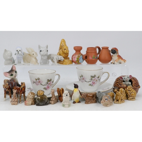 501 - Quantity of ceramics to include Wade Whimsies, Royal Winton Chintz and other ceramics  etc