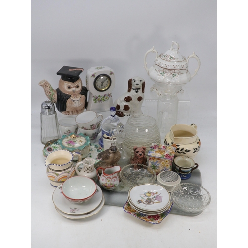 501 - Quantity of ceramics to include Wade Whimsies, Royal Winton Chintz and other ceramics  etc