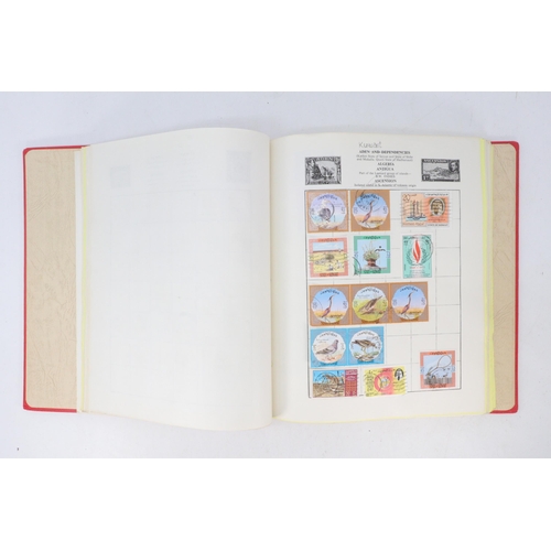 511 - Liberty stamp album of General world accumulation together with four other stamp binders