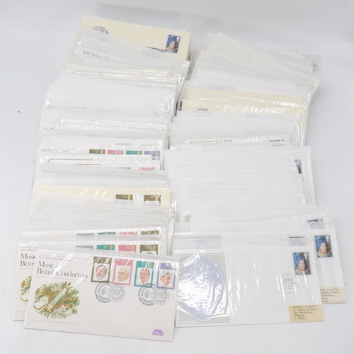 512 - A box of 1980s first day covers together with another box of 1996-1999