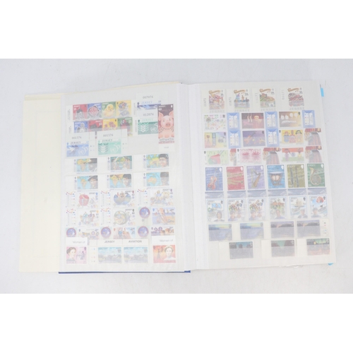 272 - Stamp album with small quantity of Swiss Stamps together with another album similar, stockbook etc