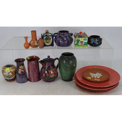 26 - Assorted ceramics including Longpark, terracotta etc