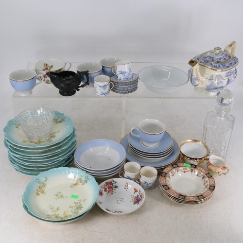 139 - Quantity of assorted ceramics to include early Limoges etc..