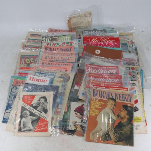 211 - A carton of magazines and comics, including some early Beano comics.