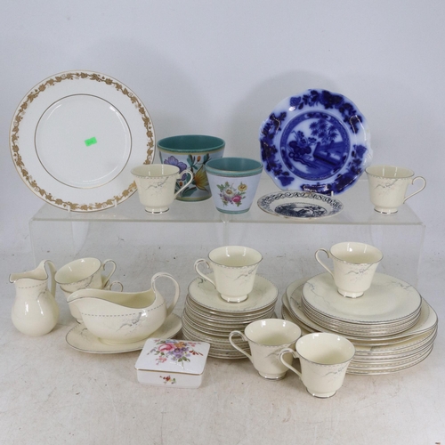 213 - Quantity of Royal Doulton Angela part dinner set and tea ware together with to include other ceramic... 