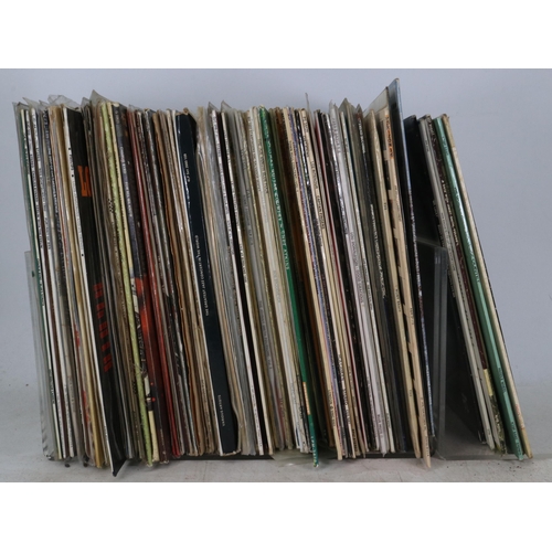 176B - Approx. 96 Jazz and country guitar LPs.