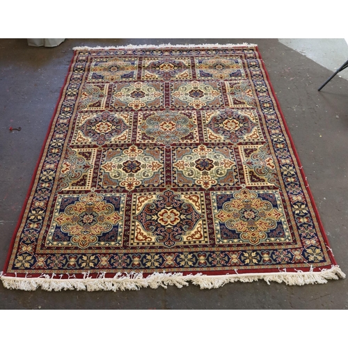 19A - Persian style rug approx.  6ft by 10ft