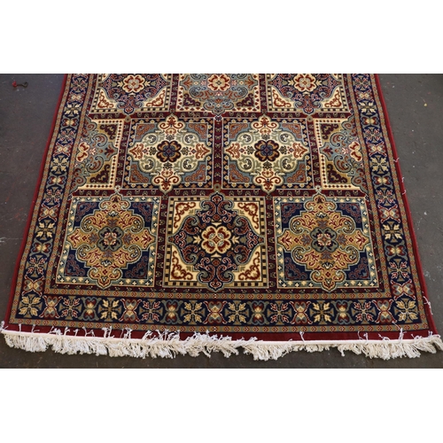 19A - Persian style rug approx.  6ft by 10ft