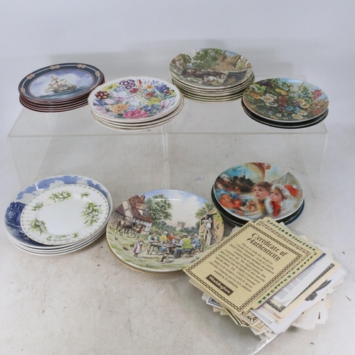 259 - Selection of Collectors plates some with certificates