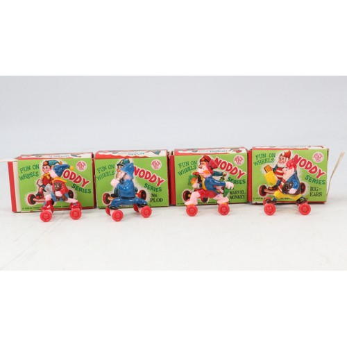 105 - Four boxed Fun on Wheels Noddy series toys in original boxes.