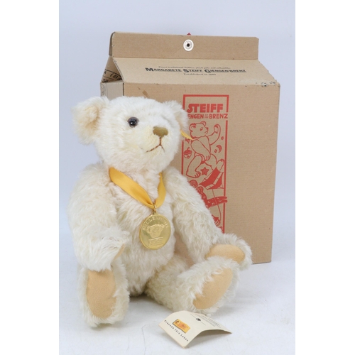 120 - Steiff Millennium bear with box and certificate