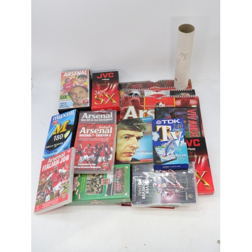 423 - Large quantity of assorted Arsenal memorabilia includes books, Semi final programme and others assor... 