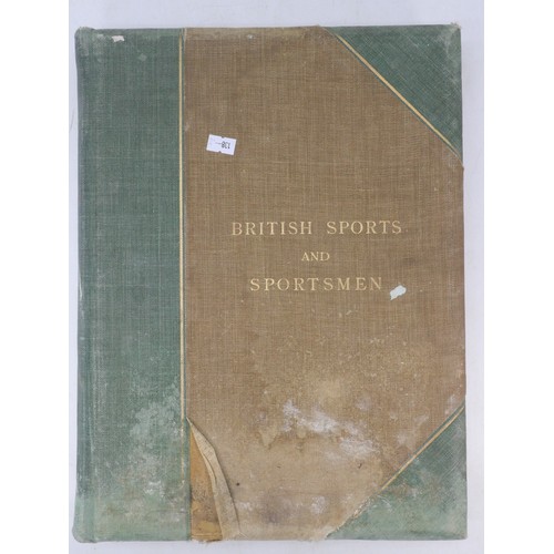 477 - British Sports and Sportsmen racing and Coursing books part 1 and 2 together with John Leechs Pictur... 