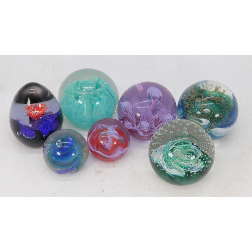 101A - A selection of caithness paperweights