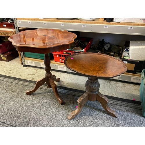 309 - Italian decorative side table, Oak carved similar