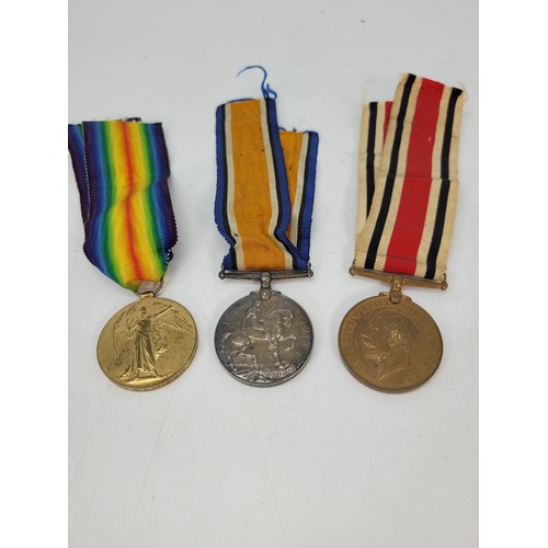 33 - WWI medal pair awarded to 806848 DVR H.J Stanbury RA and constabulary medal together with a small am... 