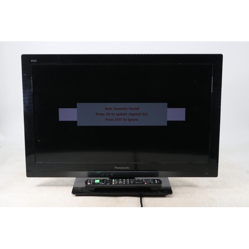 67 - Panasonic TXL32E30B TV together with a Panasonic TXL24E3B TV both with remotes trade/spares/repairs