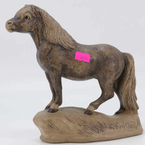 58 - A Poole Pottery Barbara Linley Adams Pony (approx. height 20cm tall)